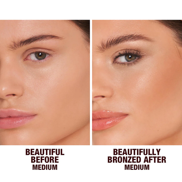 Бронзер Charlotte Tilbury Beautiful Skin Sun-Kissed Glow Cream Bronzer, оттенок - 02 Medium, 21 г 7a0-020 фото