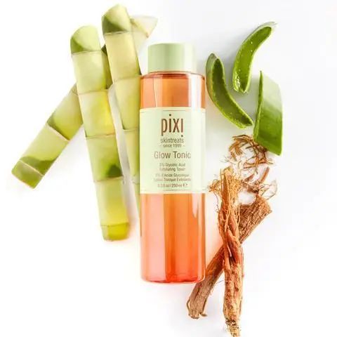 Отшелушивающий тоник для лица с гликолевой кислотой Pixi Glow Tonic Exfoliating Toner, 250 мл 9a8-721 фото