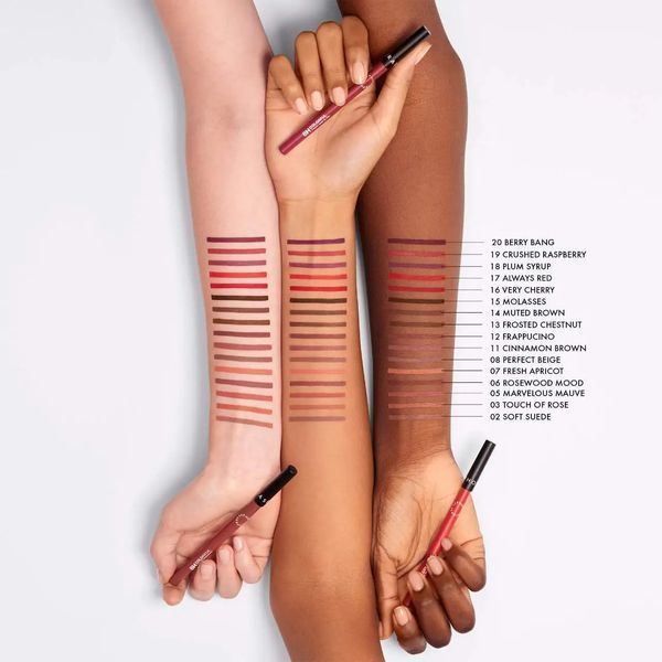 Карандаш для губ Sephora Collection Colorful 8HR Longwear Transferproof Lip Liner, оттенок - 02 Soft Suede, 1.2 г 65i-963 фото