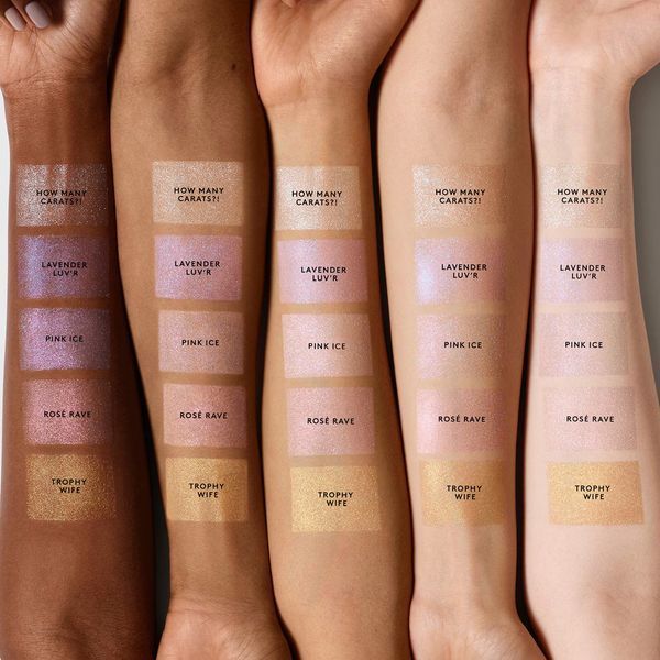 Хайлайтер для обличчя Fenty Beauty By Rihanna Diamond Bomb All Ower Diamond Veil - Pink Ice, 8г 43a-4i3 фото