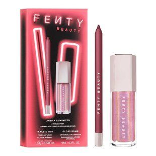 Набор для губ карандаш + блеск Fenty Beauty Lined + Luminized, 1.24g + 9ml 144-52b фото