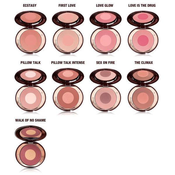 Сухі рум'яна для обличчя Charlotte Tilbury Cheek to Chic відтінок - The Climax 9a7-471 фото
