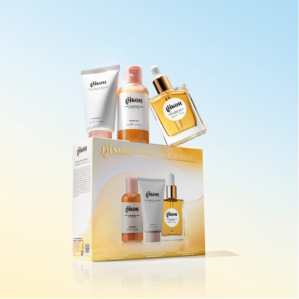 Набір шампунь, кондиціонер та олія для волосся Gisou Nourishing Honey Glow Essentials 491-122 фото