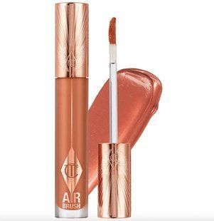 Жидкая матовая помада Charlotte Tilbury Airbrush Flawless Matte Lip Blur Lipstick - Honey Blur 6.8ml, оригинал 60a-42c фото