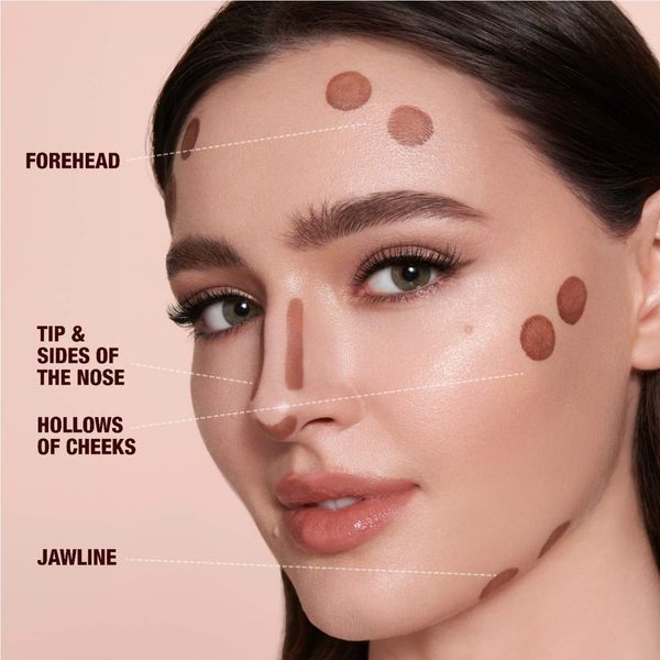 Кремовий контуринг для обличчя Charlotte Tilbury Hollywood Contour Wand відтінок Fair, 12мл  cci-24c фото