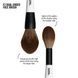 Двусторонняя кисть для пудры и бронзера Makeup by Mario F2 Dual-Ended Powder Brush cbi-74b фото 3