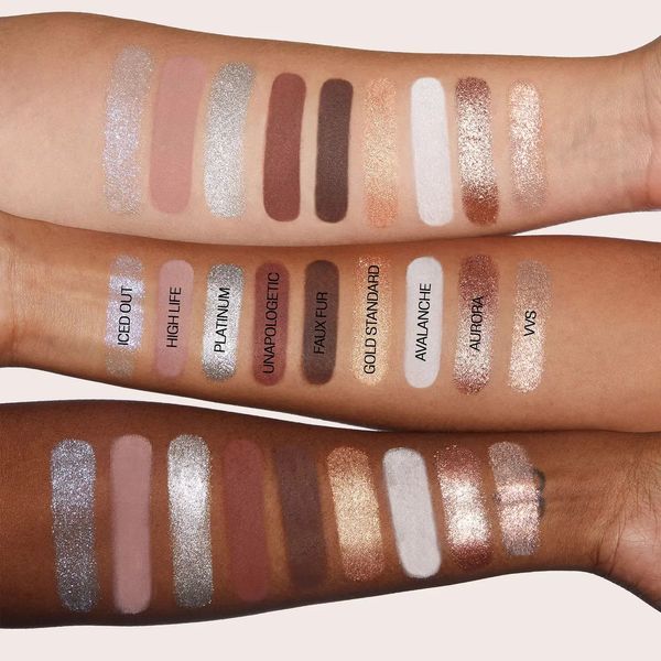 Палетка теней для век Huda Beauty Icy Nude Eyeshadow Palette, 16г a6a-804 фото