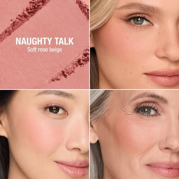Матовые румяна Charlotte Tilbury Airbrush Flawless Blush Blur, оттенок Naughty Talk, 8 г b15-0a1 фото