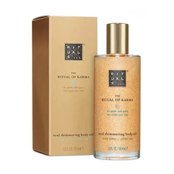 Масло для тела с мерцающим эффектом Rituals The Ritual of Karma Shimmering Body Oil, 100 мл 57a-059 фото