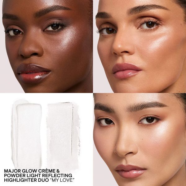 Хайлайтер-дуо для обличчя PATRICK TA Major Glow Cr&egrave;me & Powder Light Reflecting Translucent Highlighter Duo, відтінок My Love, 10 г 73b-i38 фото