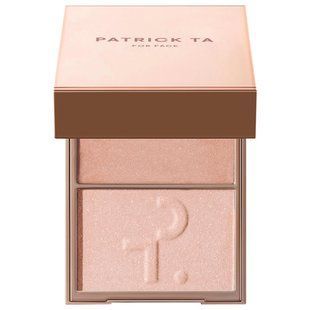 Хайлайтер-дуо для лица PATRICK TA Major Glow Cr&egrave;me & Powder Light Reflecting Translucent Highlighter Duo, оттенок Sugar, 10 г ca0-c41 фото