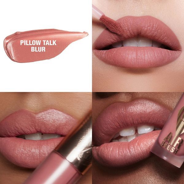 Рідка матова помада Charlotte Tilbury Airbrush Flatless Matte Lip Blur Liquid Lipstick - Pillow Talk 6.8ml, 954-b4c фото