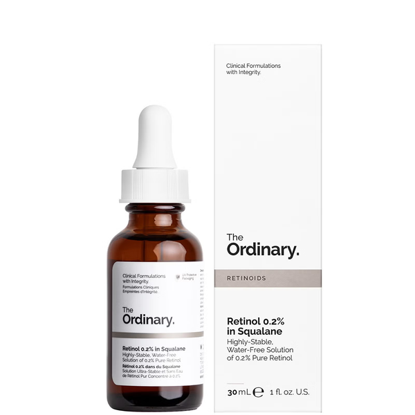 Сироватка з ретинолом 0,2 % для обличчя The Ordinary Retinol 0.2% in Squalane, 30 мл b2b-01b фото