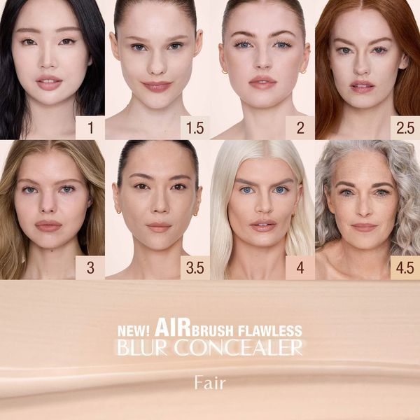 Консилер Charlotte Tilbury Airbrush Flawless Blur Concealer, оттенок 2.5 Fair, 8.3 мл 410-c0b фото