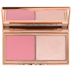 Палетка  рум'яна та хайлайтер Charlotte Tilbury Mini Hollywood Blush & Glow Palette ccb-b99 фото