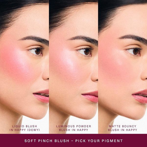 Жидкие румяна Rare Beauty Mini Soft Pinch Liquid Blush - оттенок Happy, 7.5 мл 7a3-796 фото