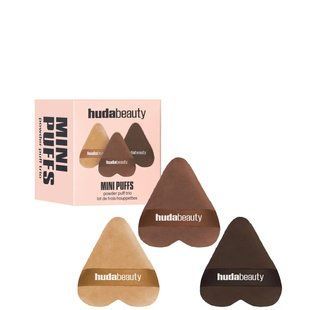 Набор мини-пуховок для пудры Huda Beauty Mini Powder Puffs Trio 068-1b5 фото