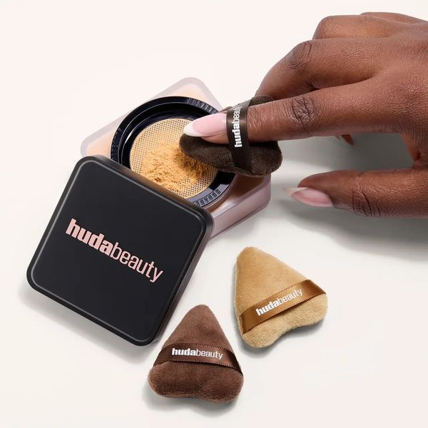 Набор мини-пуховок для пудры Huda Beauty Mini Powder Puffs Trio 068-1b5 фото