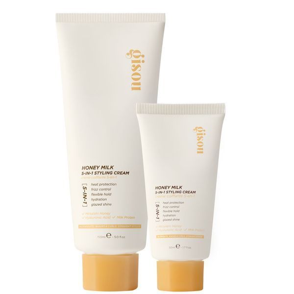 Термозащита для волос Gisou Honey Infused Honey Milk 5-in-1 Styling Cream, 50 мл c95-415 фото